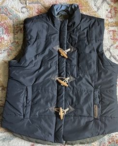 Navy Puffer vest size XL